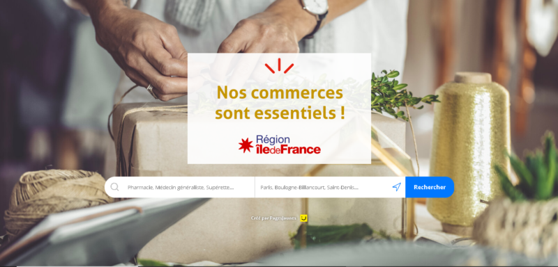 mescommerces.iledefrance.fr, la plateforme qui recense les commerces de proximité