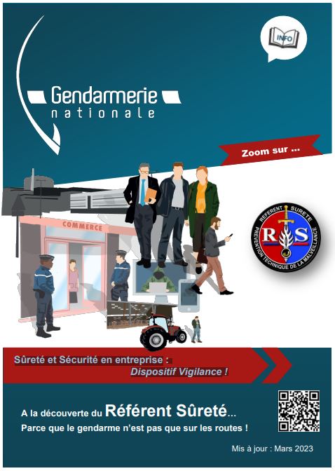 Guide Gendarmerie Nationale - Sûreté et Sécurité en entreprise :
Dispositif Vigilance ! 